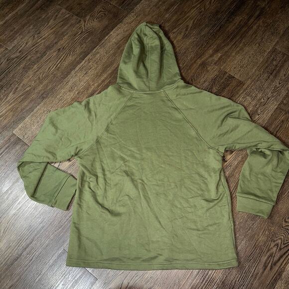 NWOT GAP Factory Olive Green Logo Hoody Hoodie XL - Picture 9 of 9